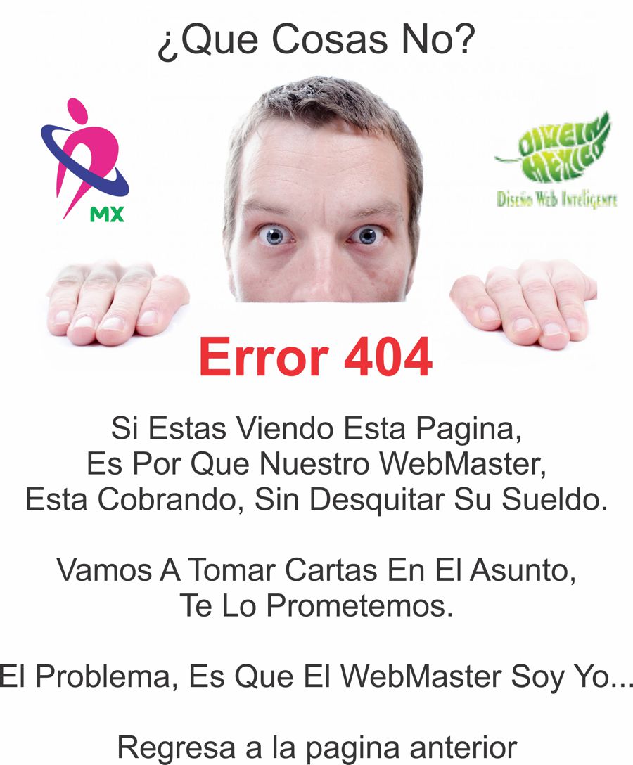 Pagina De Error 404 Clacdi Mexico